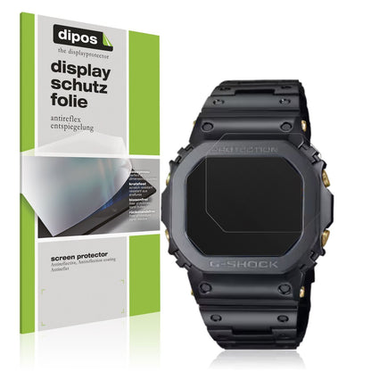 6x Schutzfolie matt für Casio W-216H-1AV Eckig Dis (1)