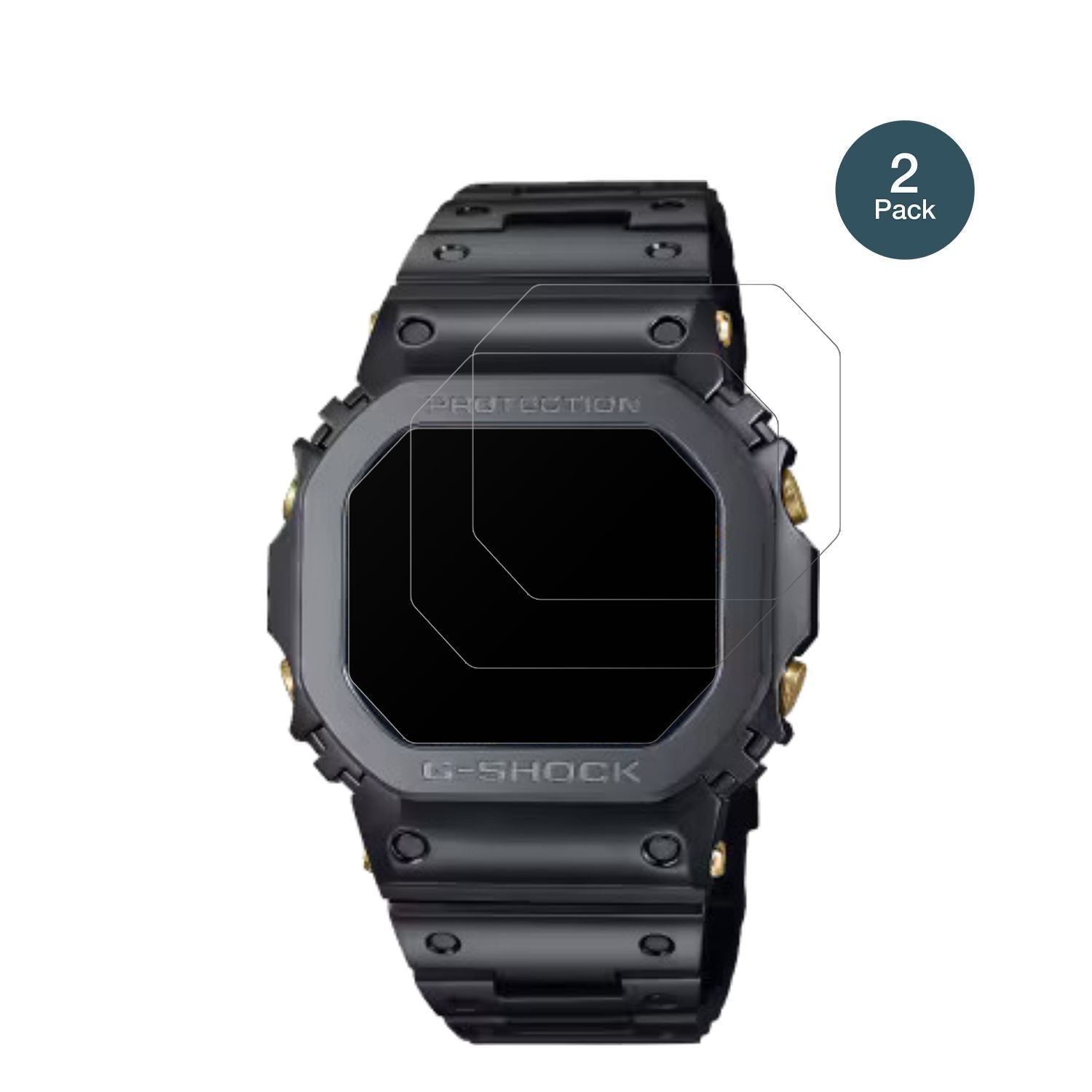 2x 9H Schutzfolie matt für Casio W-216H-1AV Eckig  (2)