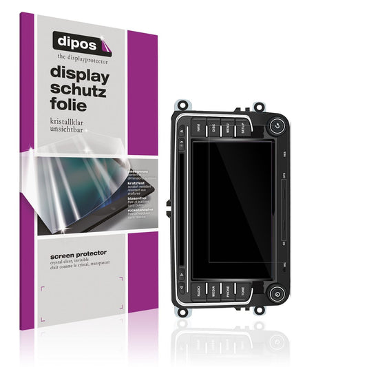 2x Schutzfolie klar für Junsun DE.ZQMT74D Display- (1)