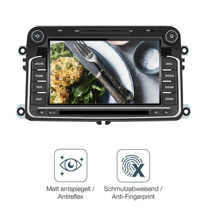 2x Schutzfolie matt für Junsun DE.ZQMT74D Display- (4)