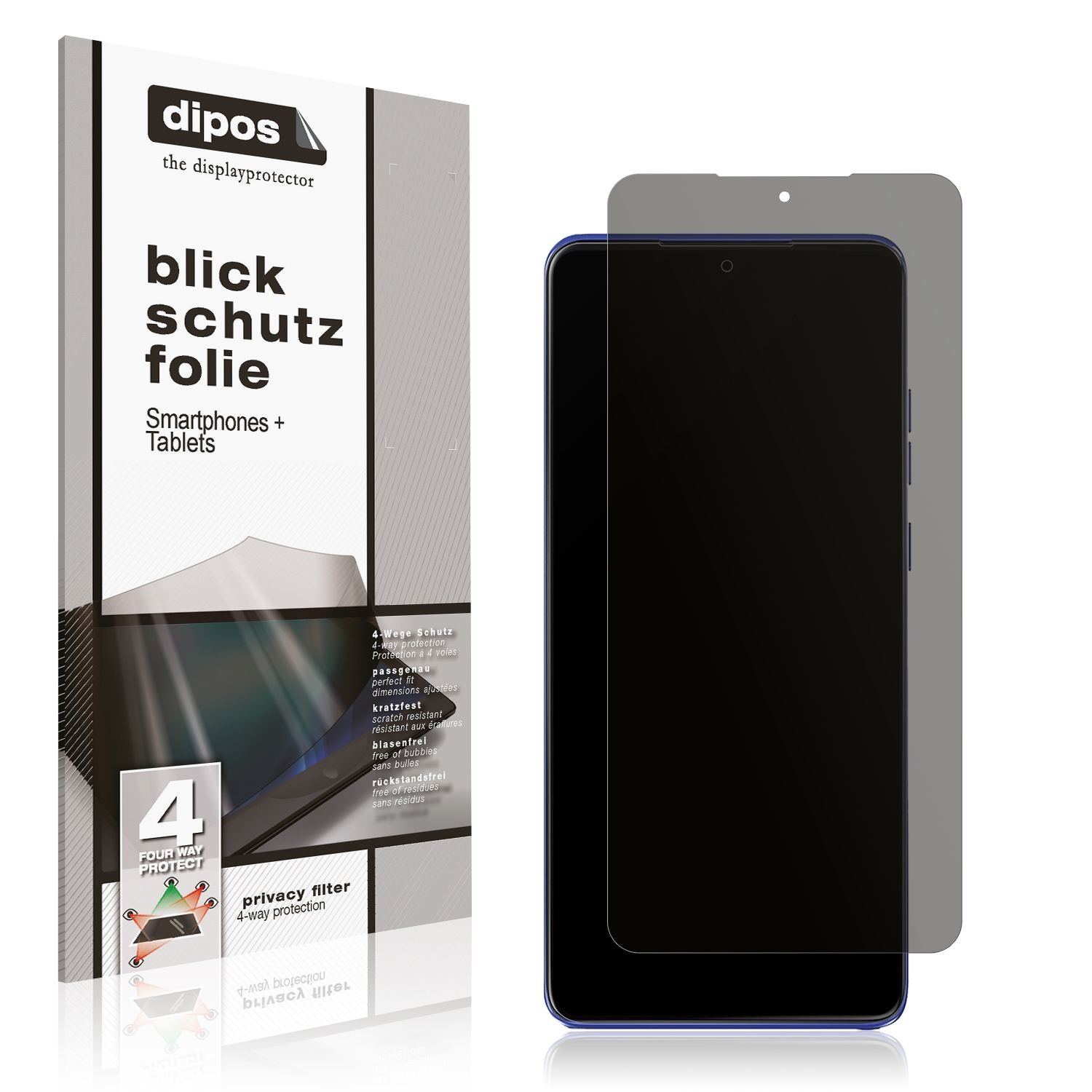 Blickschutzfolie für Motorola Edge 60 Stylus matt  (1)