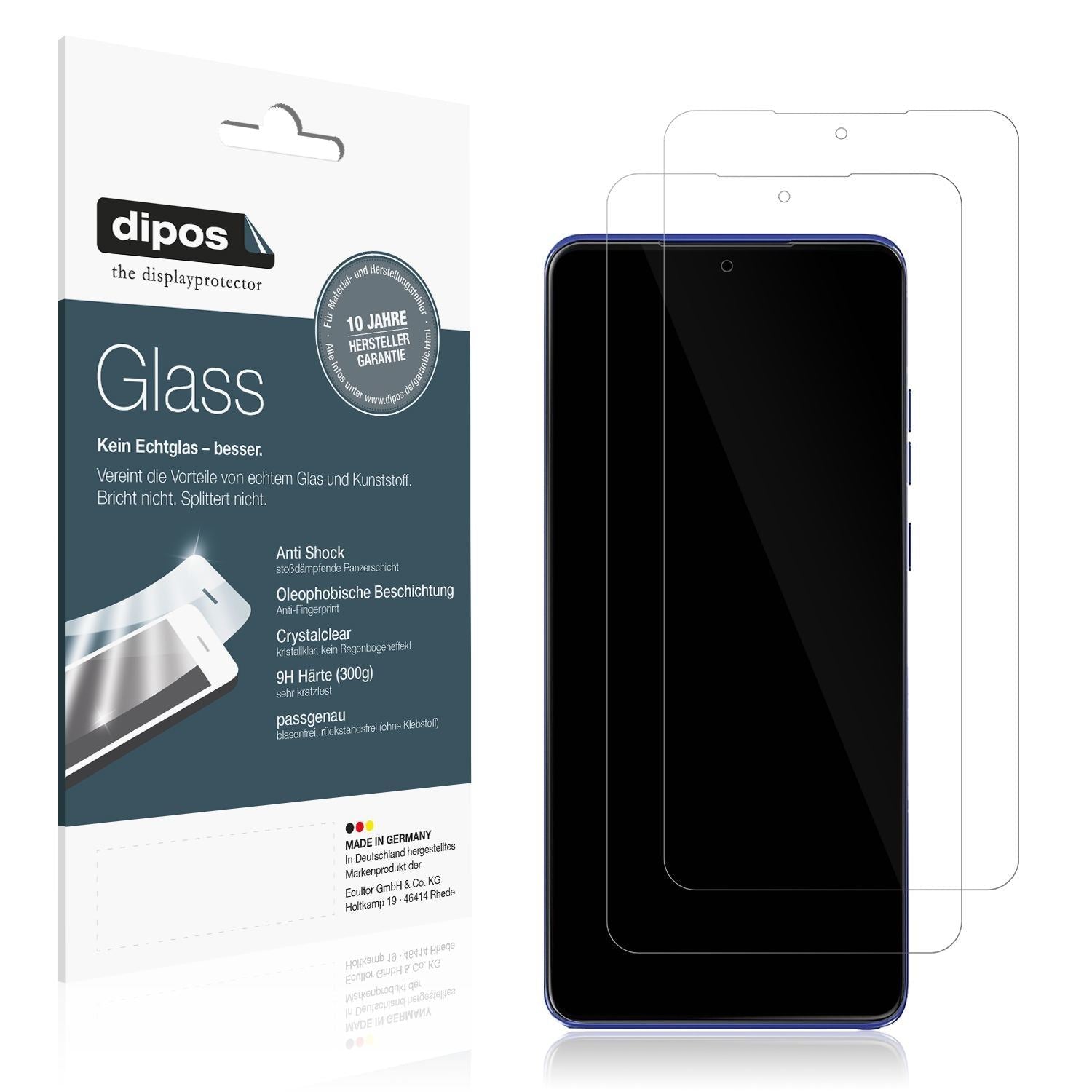 2x 9H Schutzfolie für Motorola Edge 60 Stylus Panz (1)