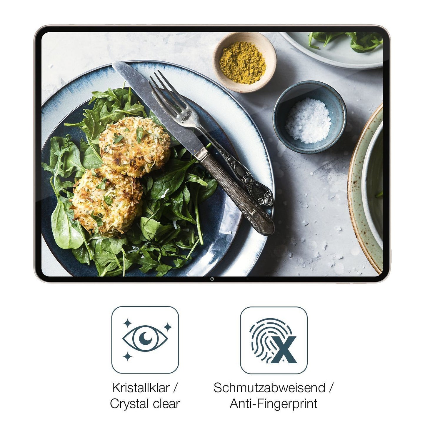 2x Schutzfolie klar für Oppo Pad 4 Pro Display-Sch (4)