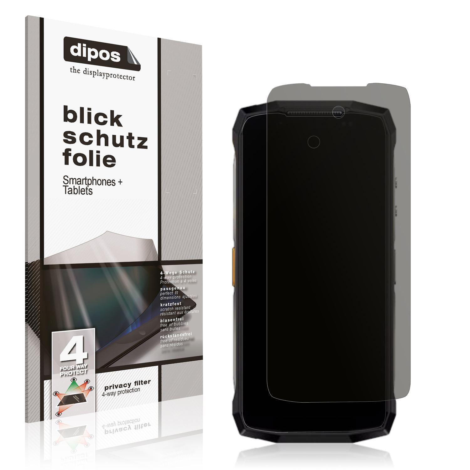 Blickschutzfolie für Ulefone Armor Mini 20 4G matt (1)