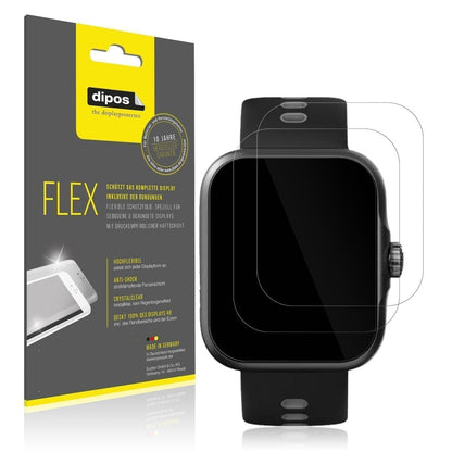 2x 3D Full Cover Schutzfolie für CW Watch S1 (1)