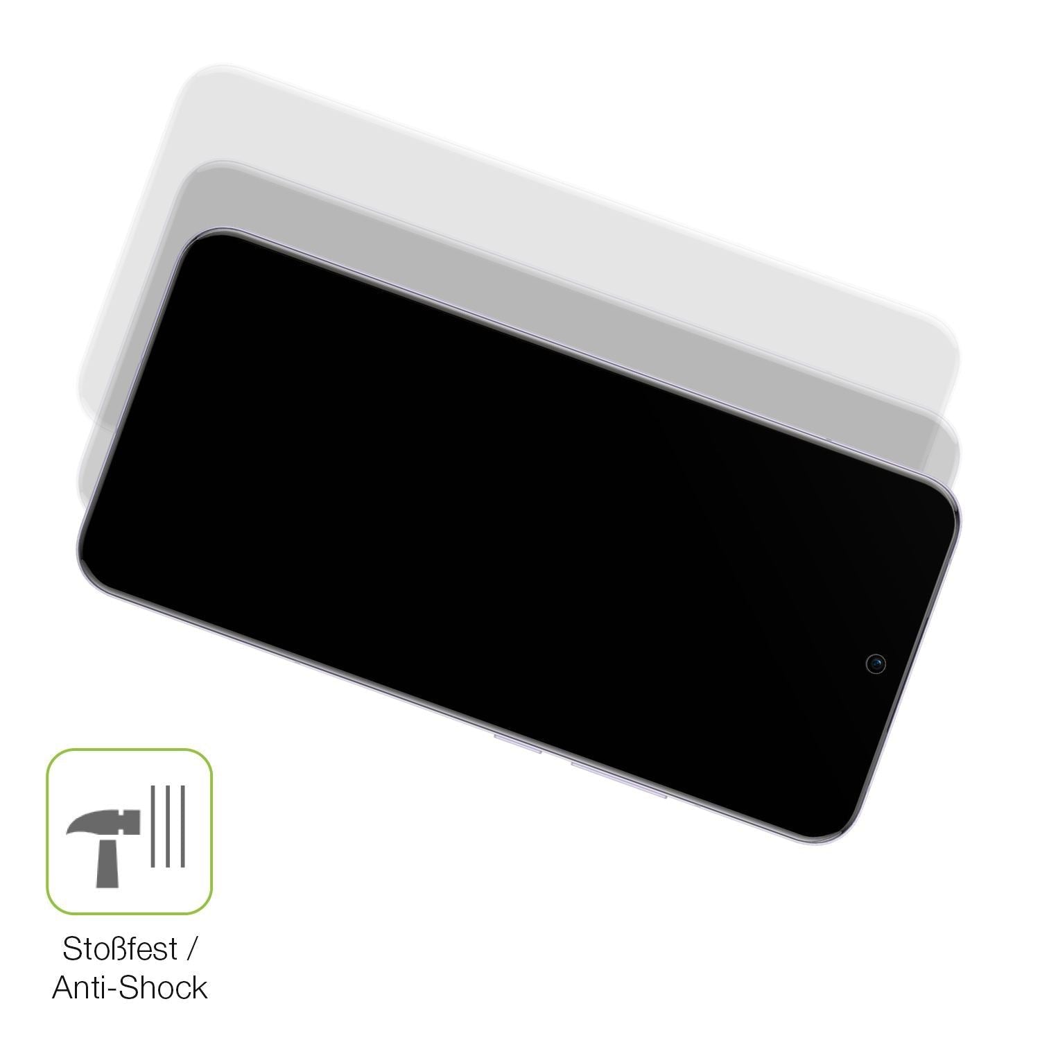 2x Full Cover Schutzfolie matt für Oppo Reno13 Pro (4)