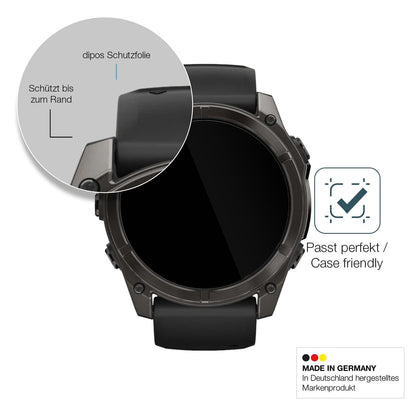 2x 9H Schutzfolie für Garmin Fenix 8 51mm Panzerfo (6)