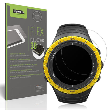 2x Full Cover Schutzfolie matt für Suunto Core Bla (1)