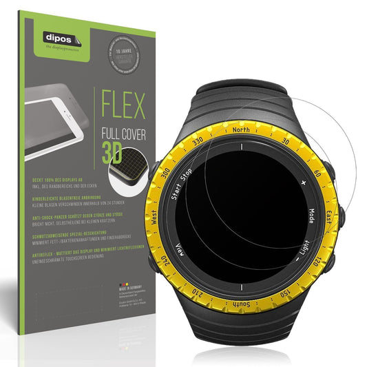 2x Full Cover Schutzfolie matt für Suunto Core Bla (1)