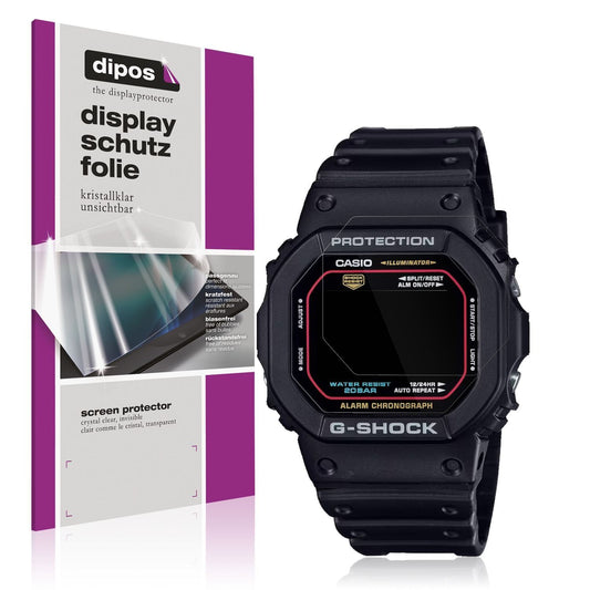 6x Schutzfolie klar für Casio G-Shock DW-5600RL-1  (1)