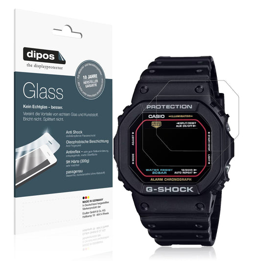2x 9H Schutzfolie matt für Casio G-Shock DW-5600RL (1)
