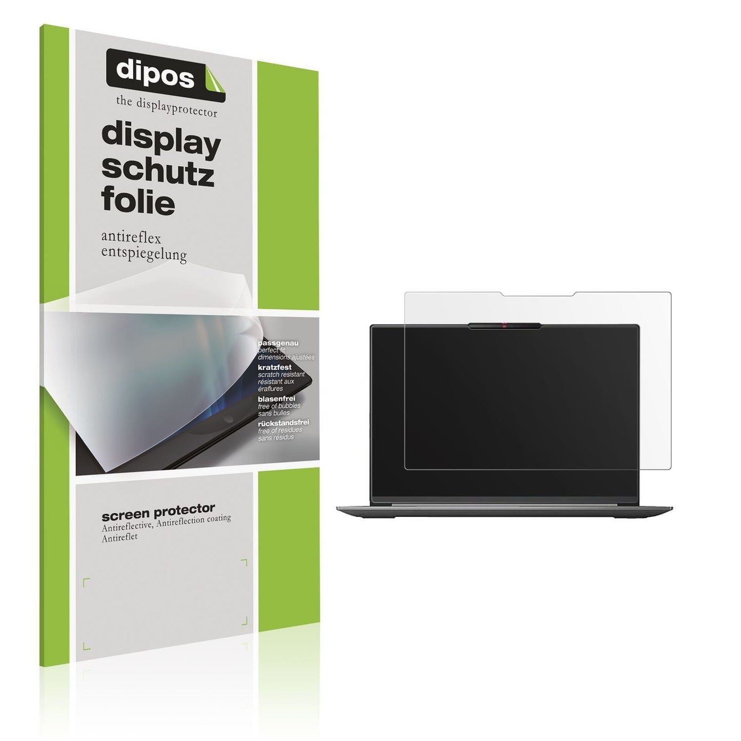 2x Schutzfolie matt für Lenovo IdeaPad Slim 5i Gen (1)