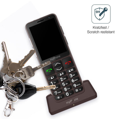 2x 9H Schutzfolie matt für myPhone Bueno LTE Panze (3)