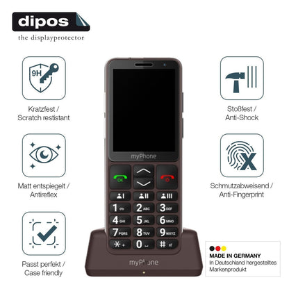 2x 9H Schutzfolie matt für myPhone Bueno LTE Panze (7)