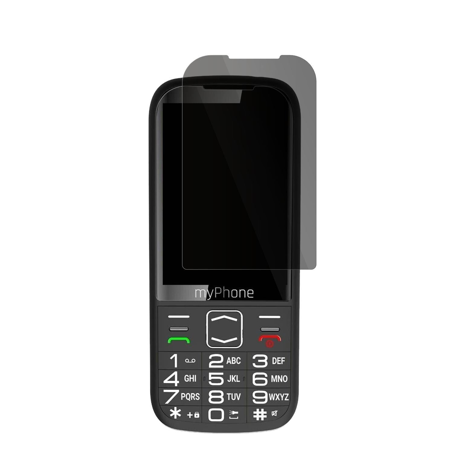 Full Cover Privacy Blickschutzfolie für myPhone Ha (2)