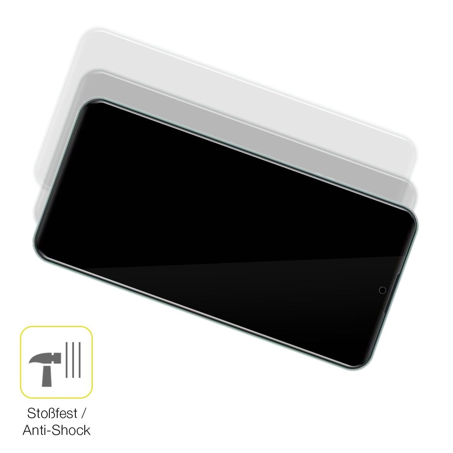 2x 3D Full Cover Schutzfolie für I Kall K450 Pro (4)