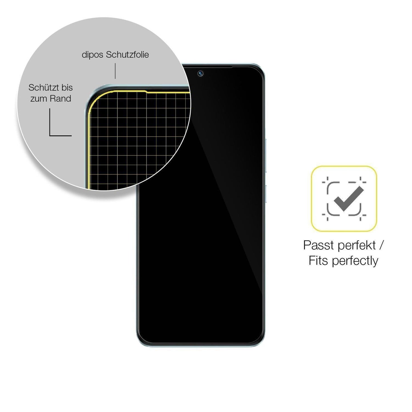 2x 3D Full Cover Schutzfolie für VIVO iQOO Z6 Pro (6)
