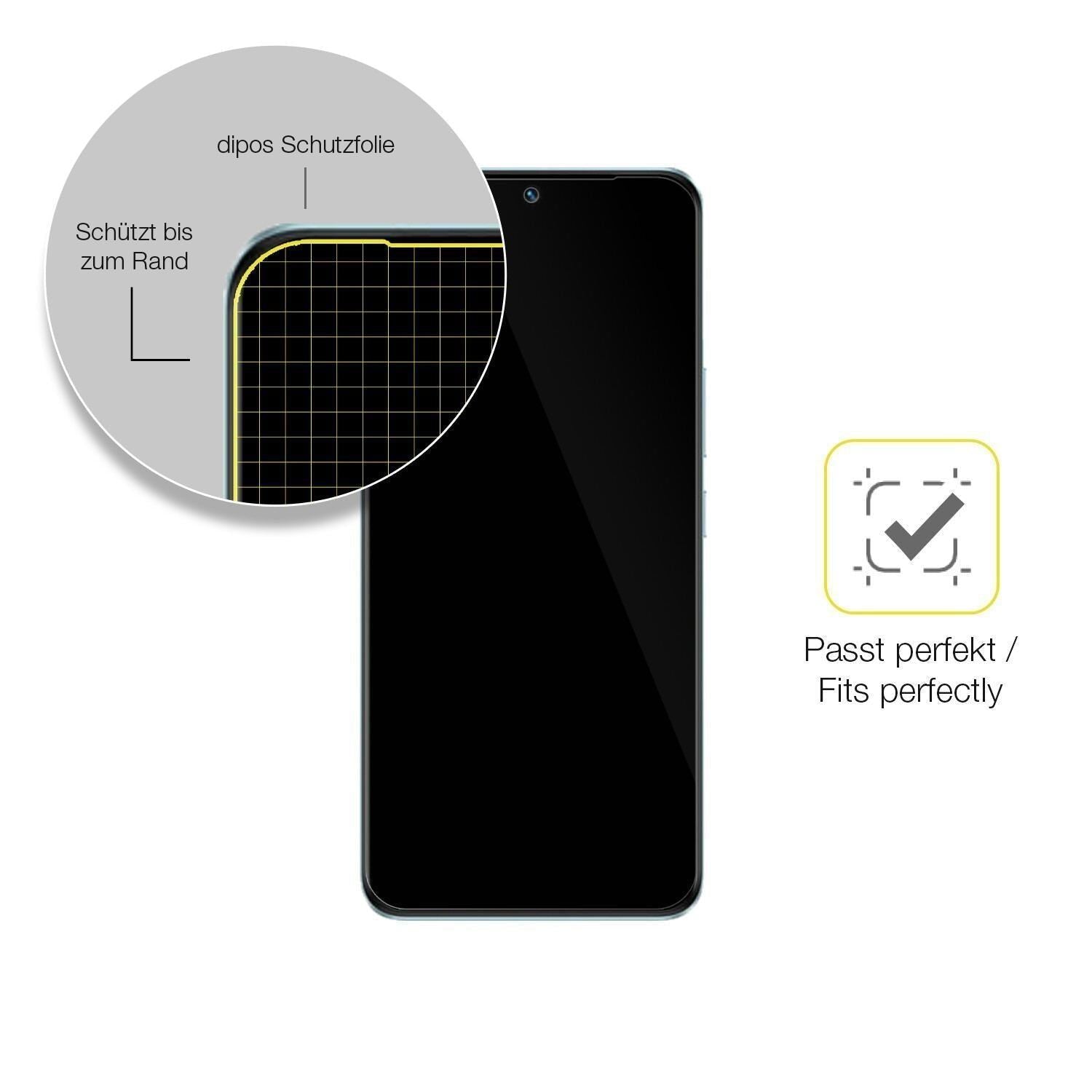 2x 3D Full Cover Schutzfolie für VIVO iQOO Z6 Pro (6)