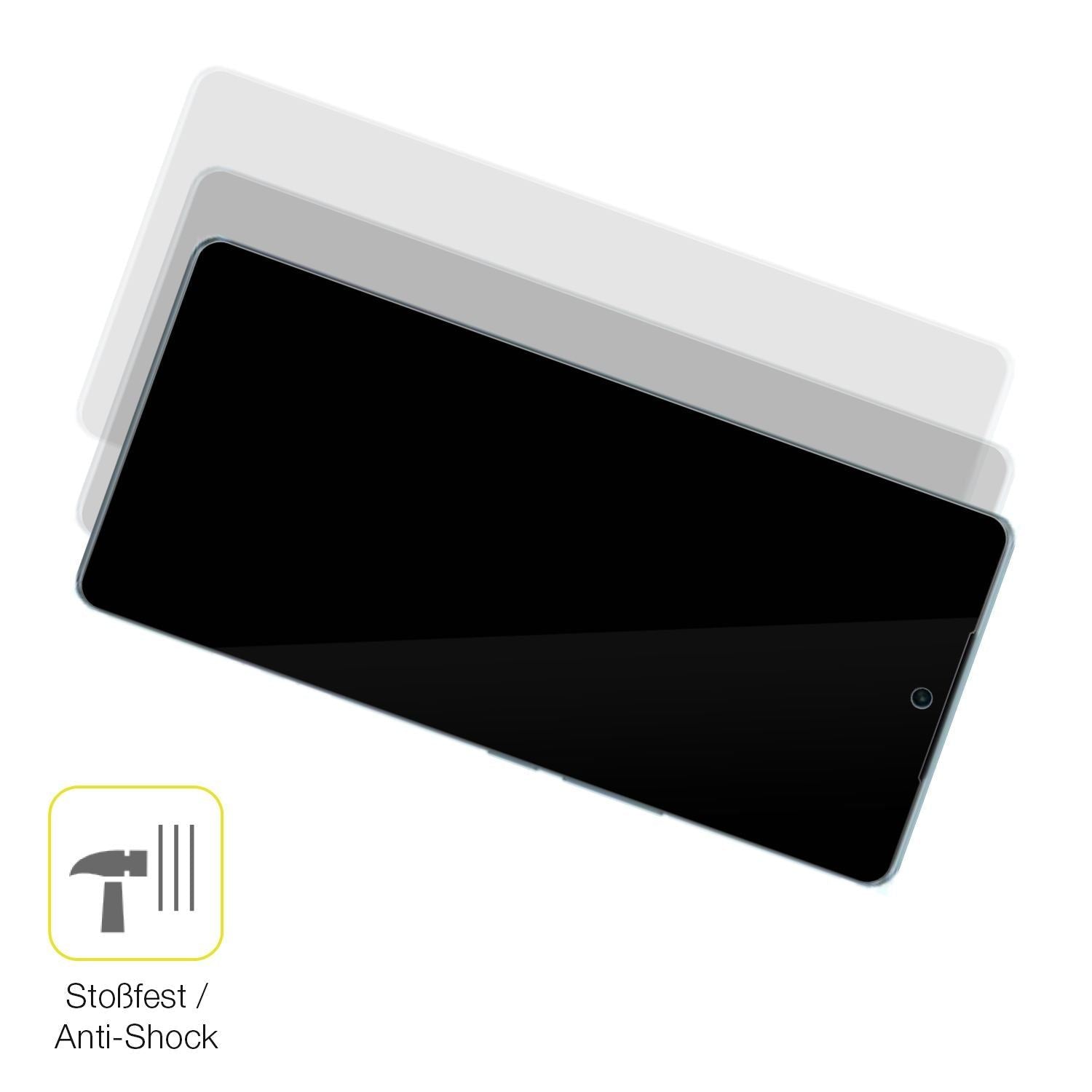 2x 3D Full Cover Schutzfolie für Vivo T4 5G (4)