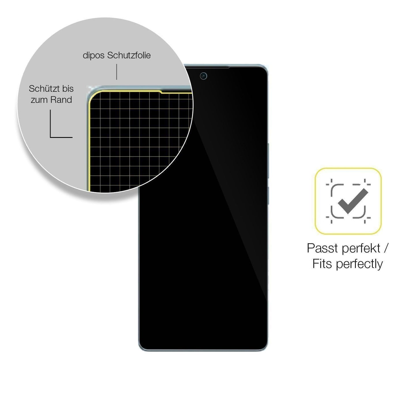 2x 3D Full Cover Schutzfolie für Vivo T4 5G (6)