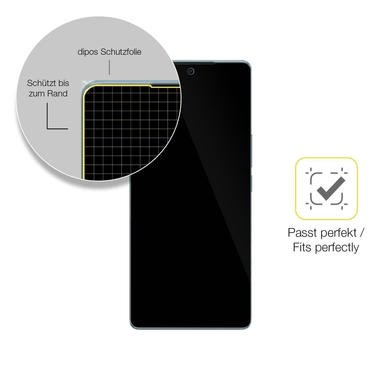 2x 3D Full Cover Schutzfolie für Vivo T4 5G (6)