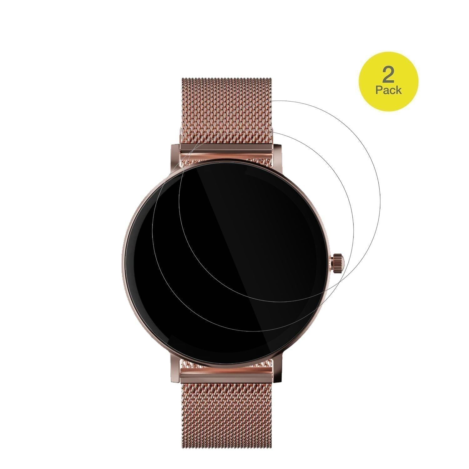 2x 3D Full Cover Schutzfolie für ZenWatch Venice P (2)