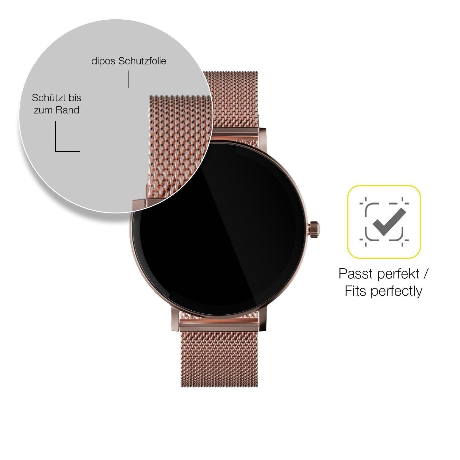 2x 3D Full Cover Schutzfolie für ZenWatch Venice P (6)