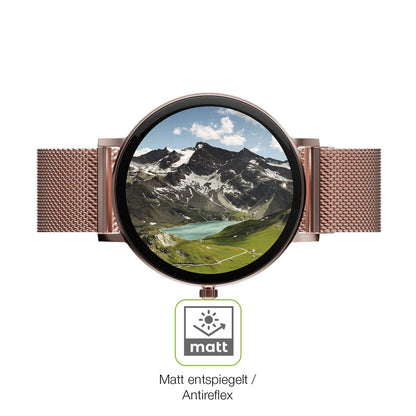 2x Full Cover Schutzfolie matt für ZenWatch Venice (5)