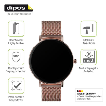 2x Full Cover Schutzfolie matt für ZenWatch Venice (7)