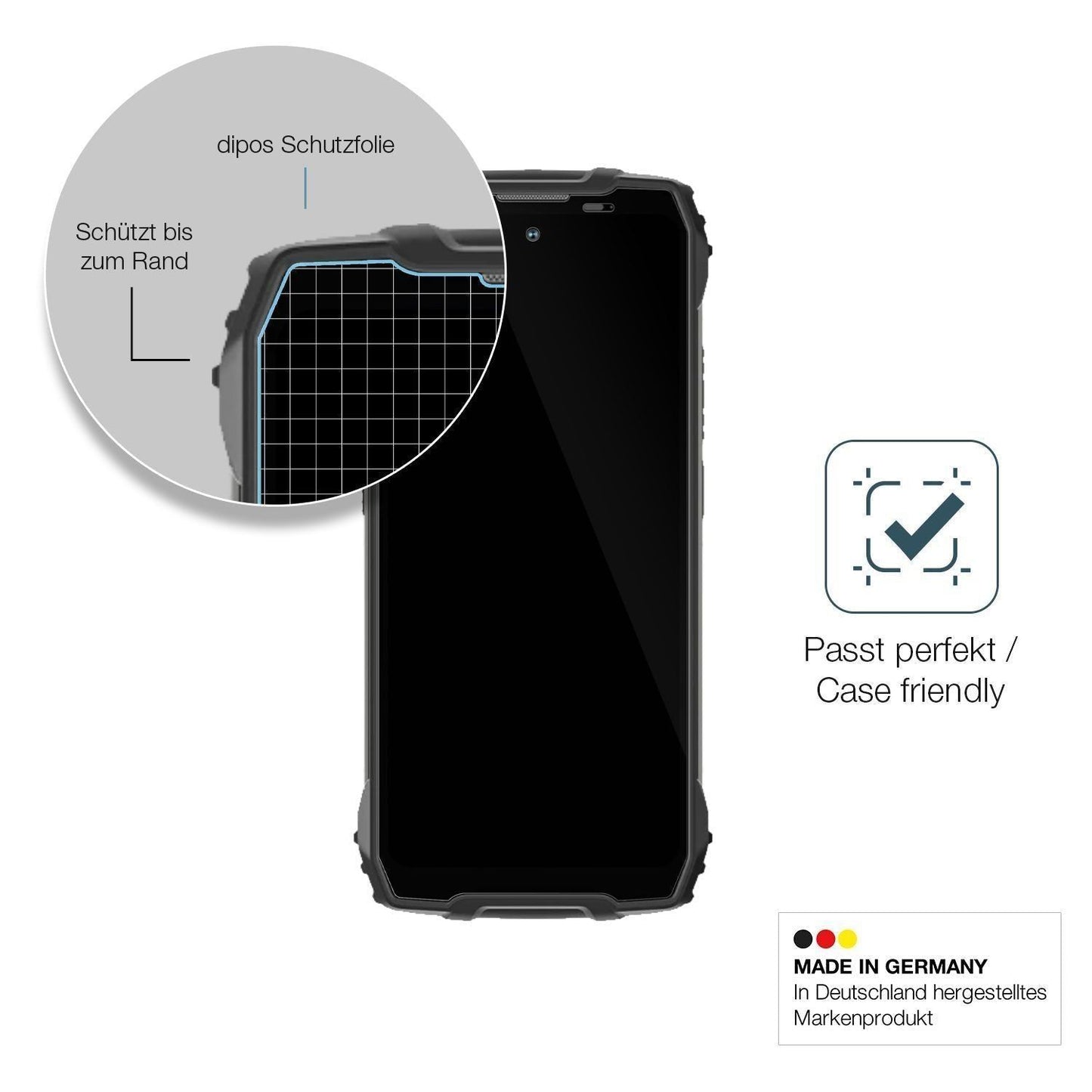 2x 9H Schutzfolie für Blackview BL7000 Panzerfolie (6)