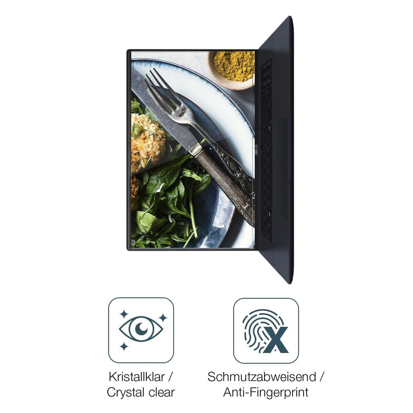2x 9H Schutzfolie für Asus Vivobook 18 M1807 Panze (5)