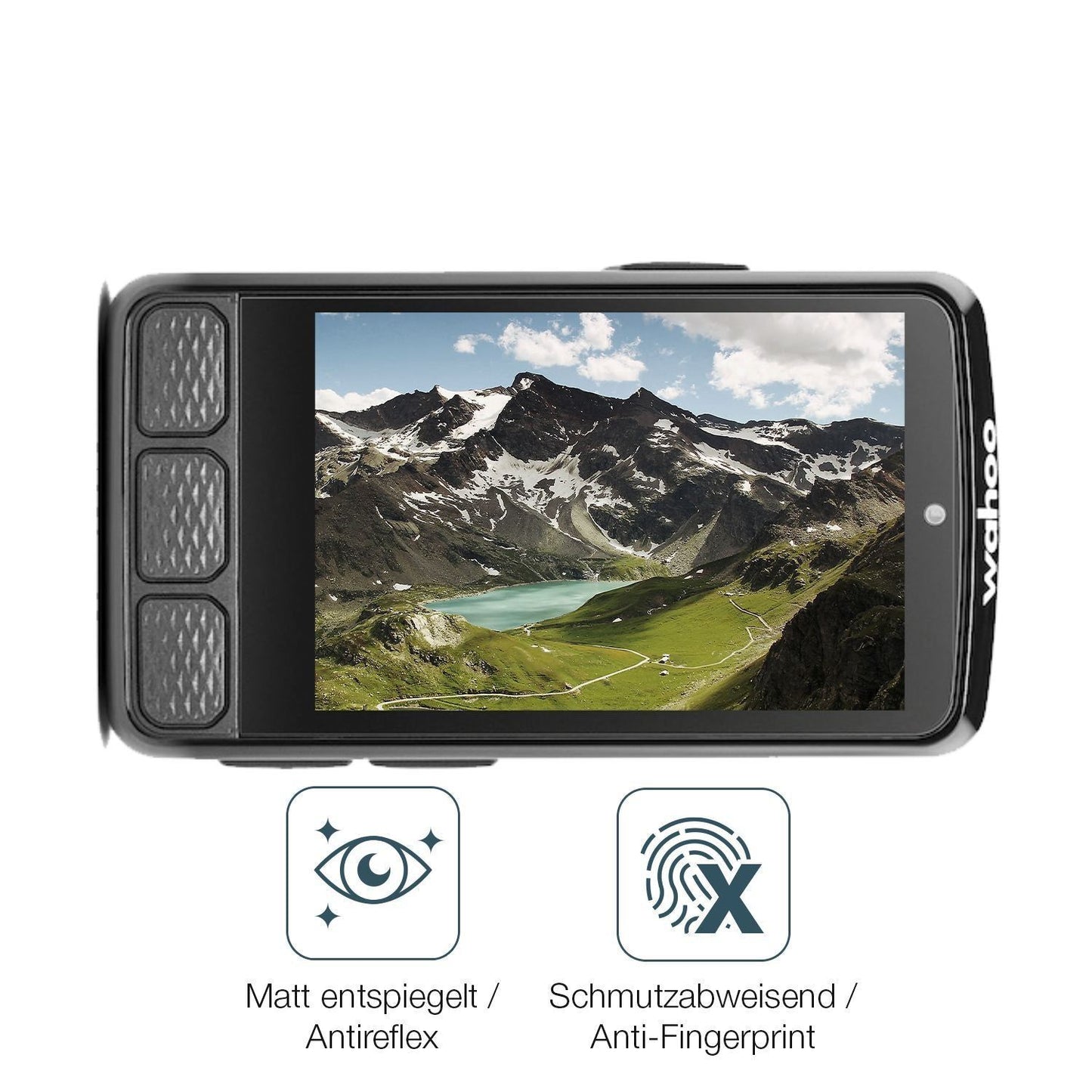 2x Schutzfolie matt für Wahoo Elemnt Bolt 3 Displa (4)