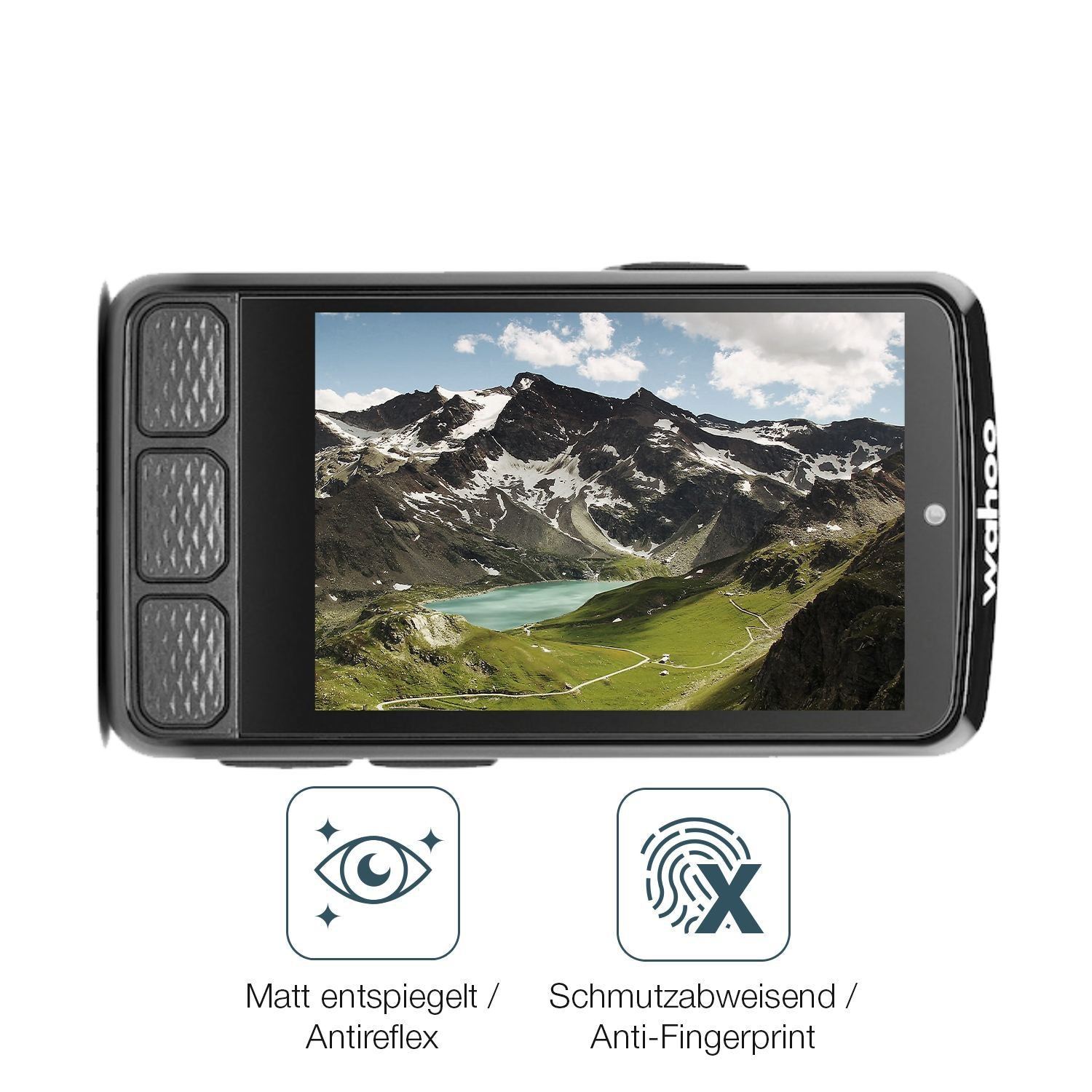 2x Schutzfolie matt für Wahoo Elemnt Bolt 3 Displa (4)