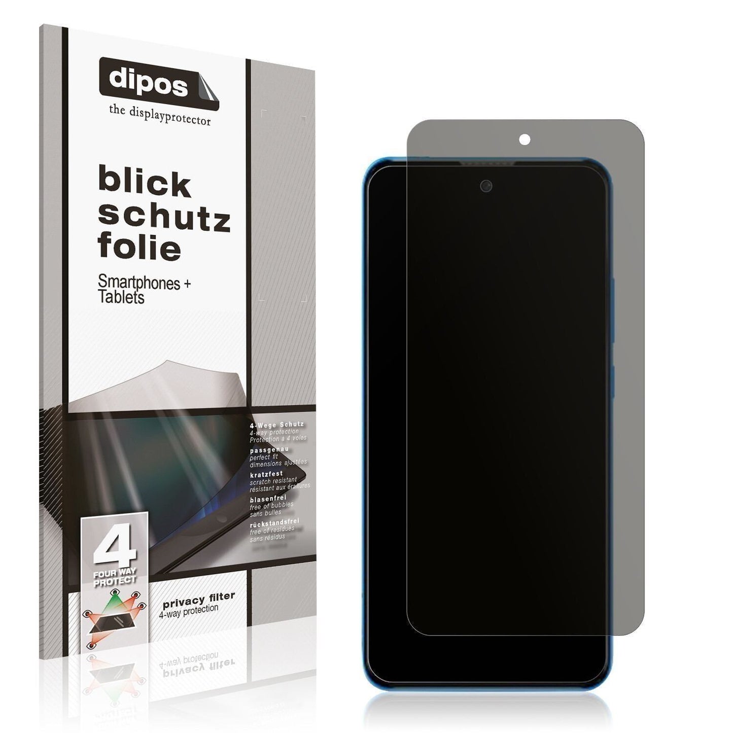 Blickschutzfolie für Walton Primo RX8 Mini matt Sc (1)