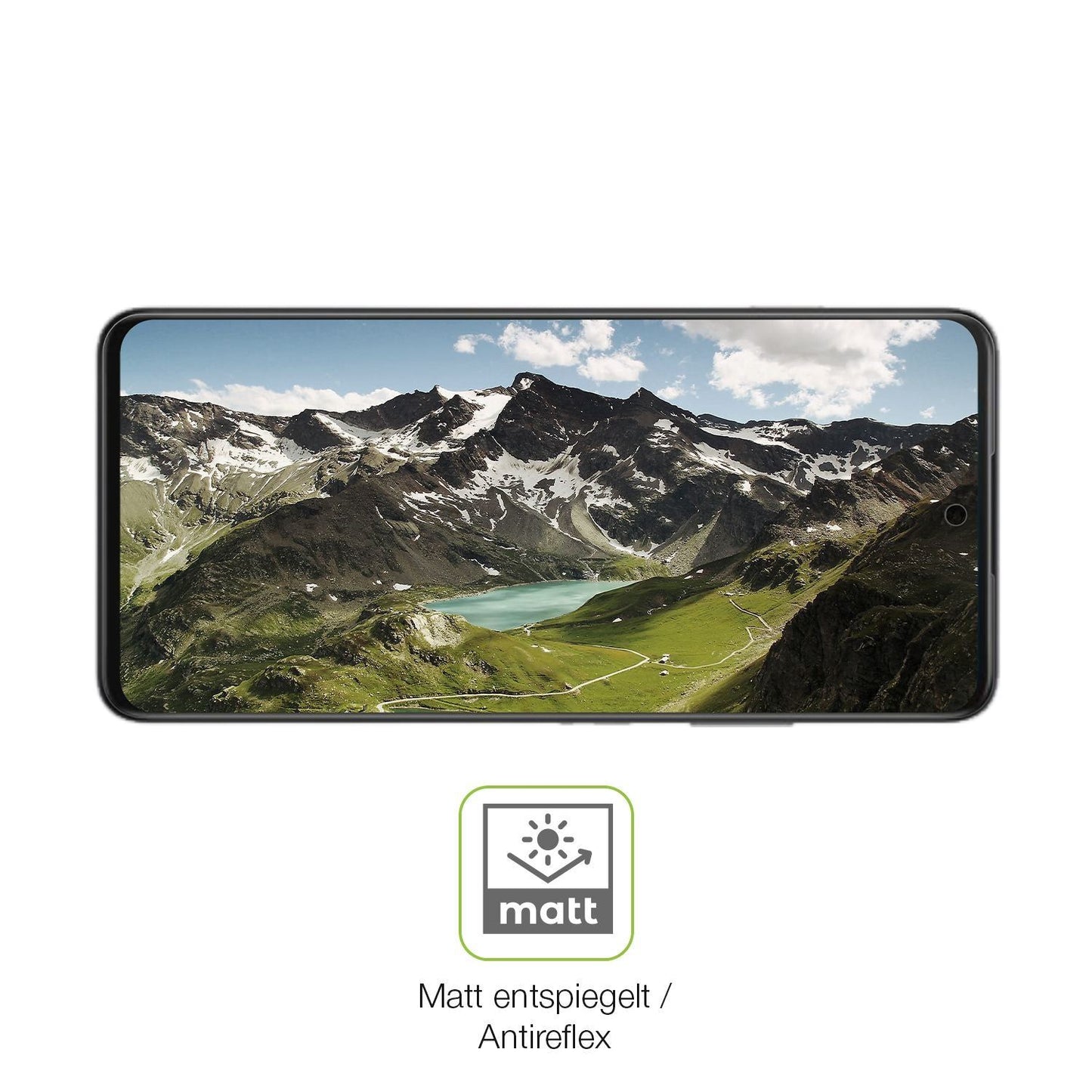 2x Full Cover Schutzfolie matt für Huawei Nova Y73 (5)