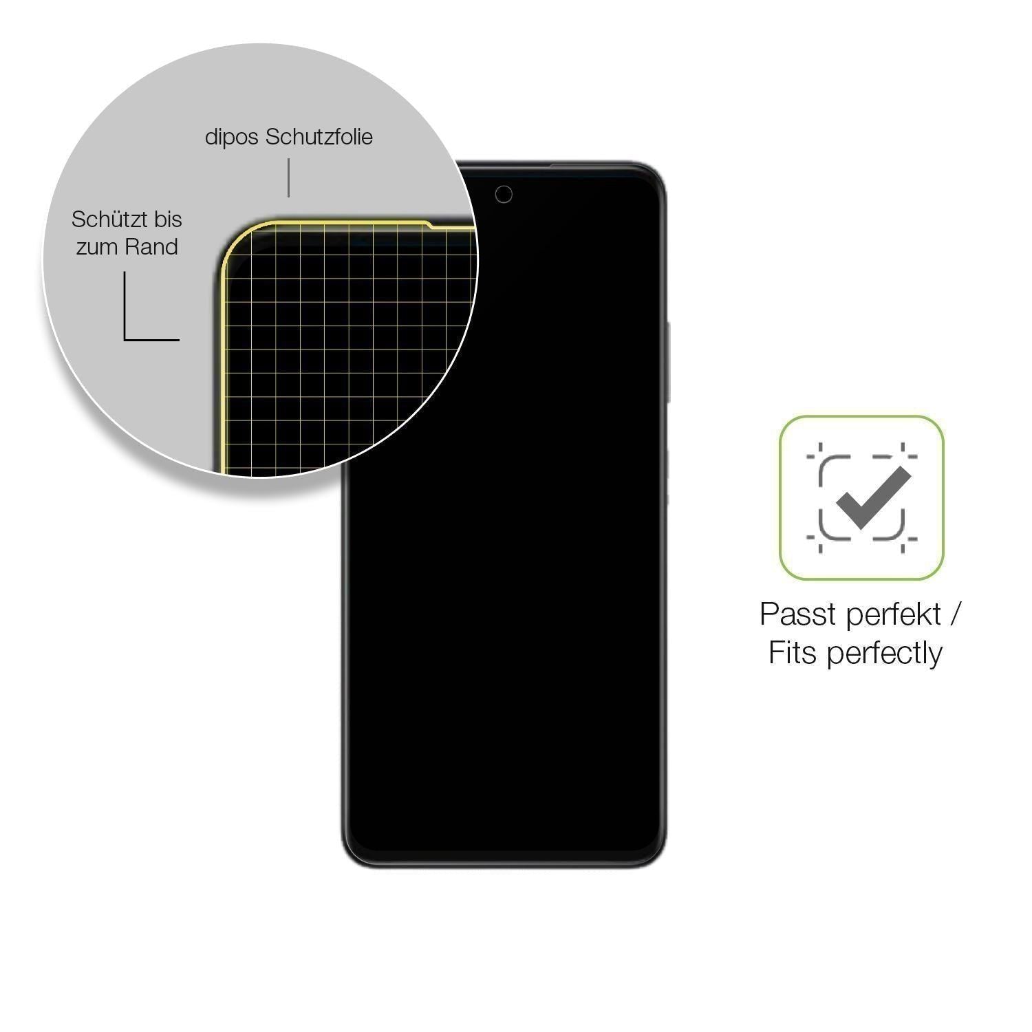2x Full Cover Schutzfolie matt für Huawei Nova Y73 (6)