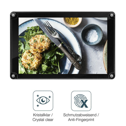 2x Schutzfolie klar für Portkeys HS8 Display-Schut (4)