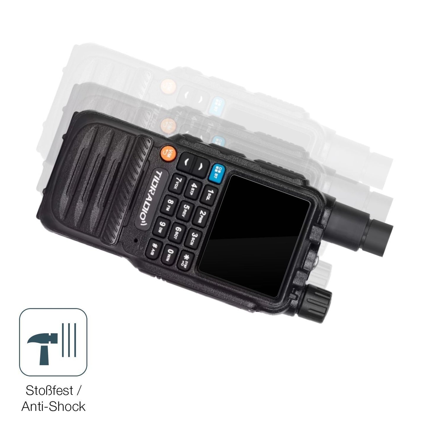 2x 9H Schutzfolie für Tidradio TD-H3 Panzerfolie (4)