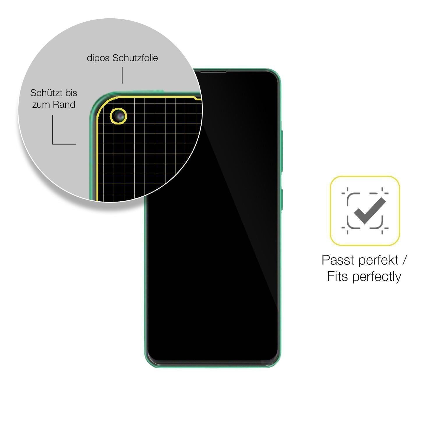 2x 3D Full Cover Schutzfolie für Walton Primo RX8 (6)