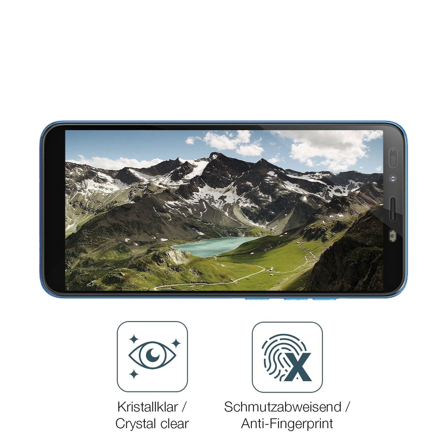 4x Schutzfolie klar für Infinix Smart 2 Display-Sc (4)