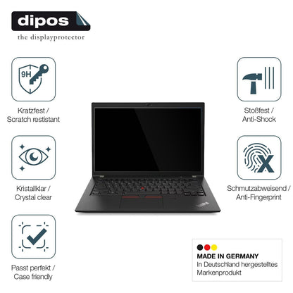 2x 9H Schutzfolie für Lenovo ThinkPad T480s Panzer (7)