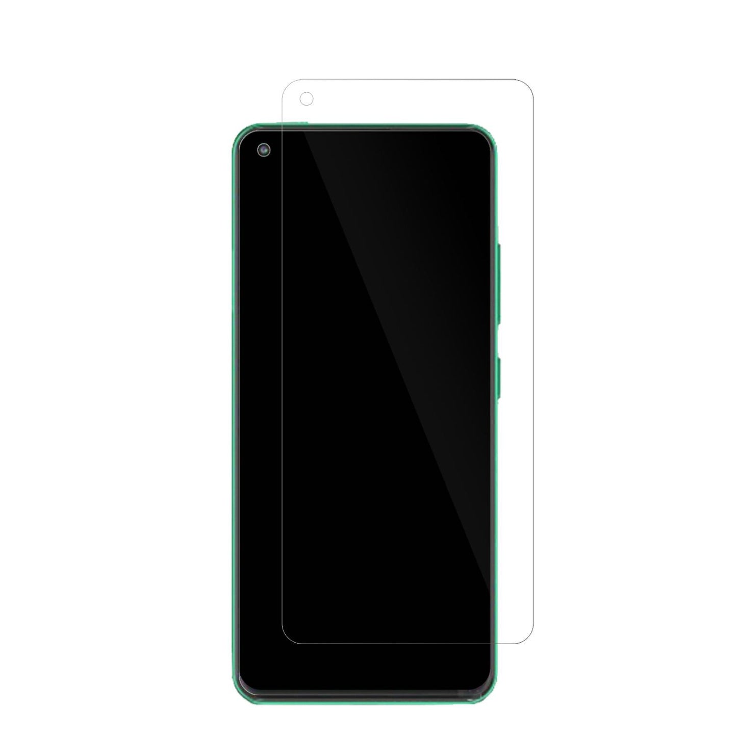 6x Schutzfolie klar für Walton Primo RX8 Display-S (2)