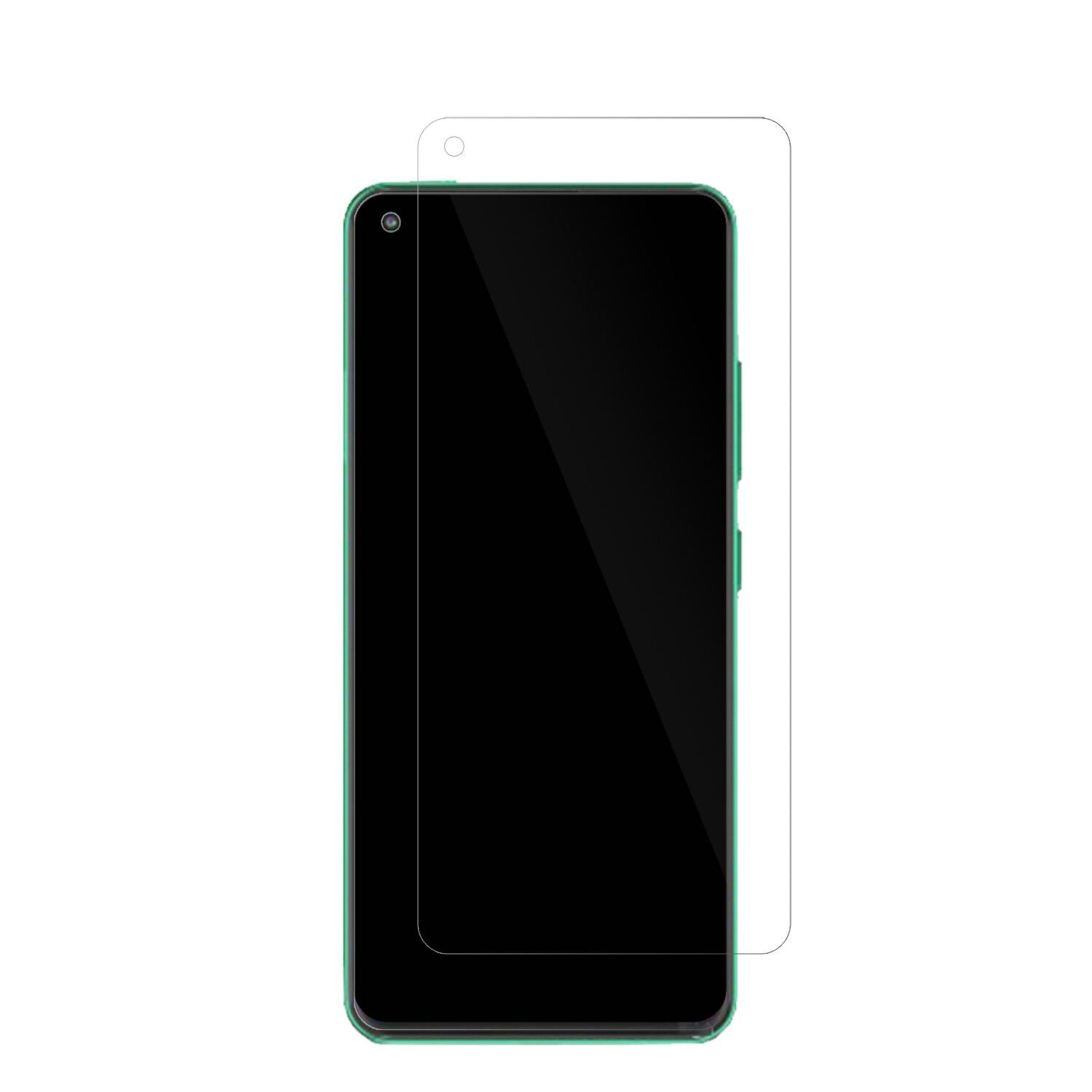 2x Schutzfolie klar für Walton Primo RX8 Display-S (2)