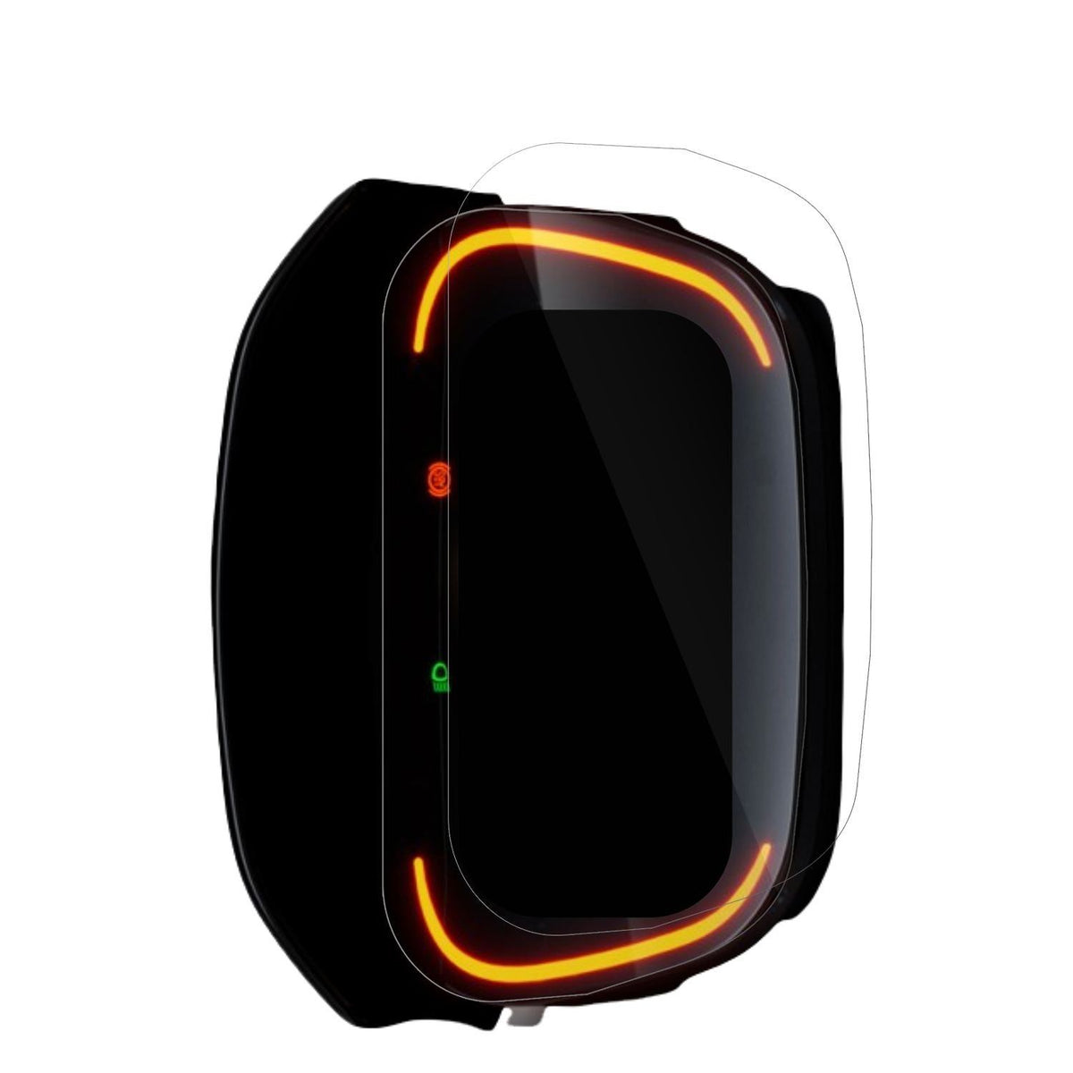 2x Schutzfolie klar für Segway E300SE Display-Schu (2)