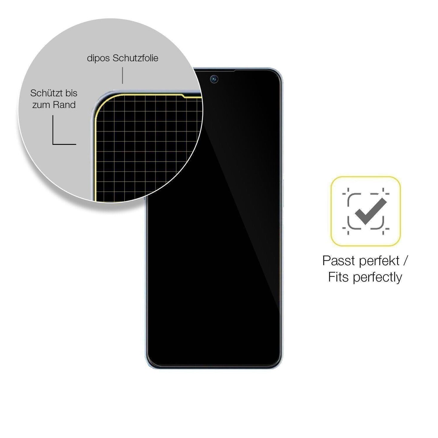 1x 3D Full Cover Schutzfolie für ZTE Voyage 40 Pro (6)