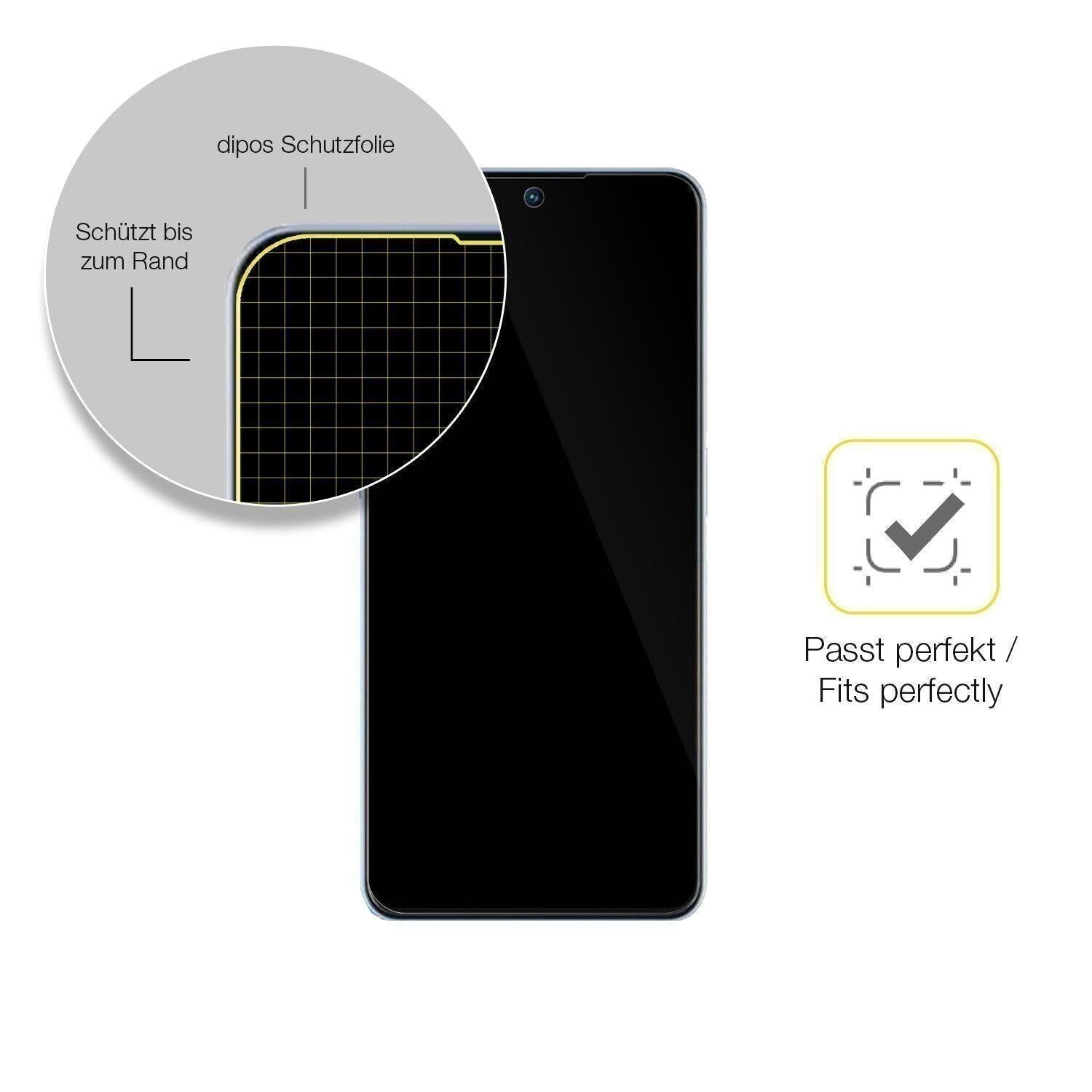 1x 3D Full Cover Schutzfolie für ZTE Voyage 40 Pro (6)