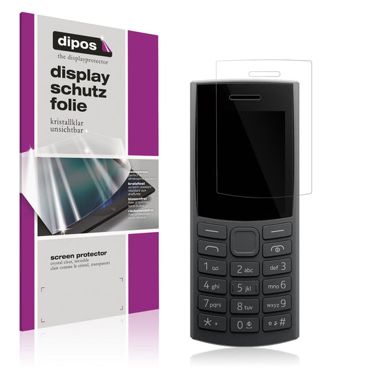 4x Schutzfolie klar für Nokia 105 2G Edition 2025  (1)