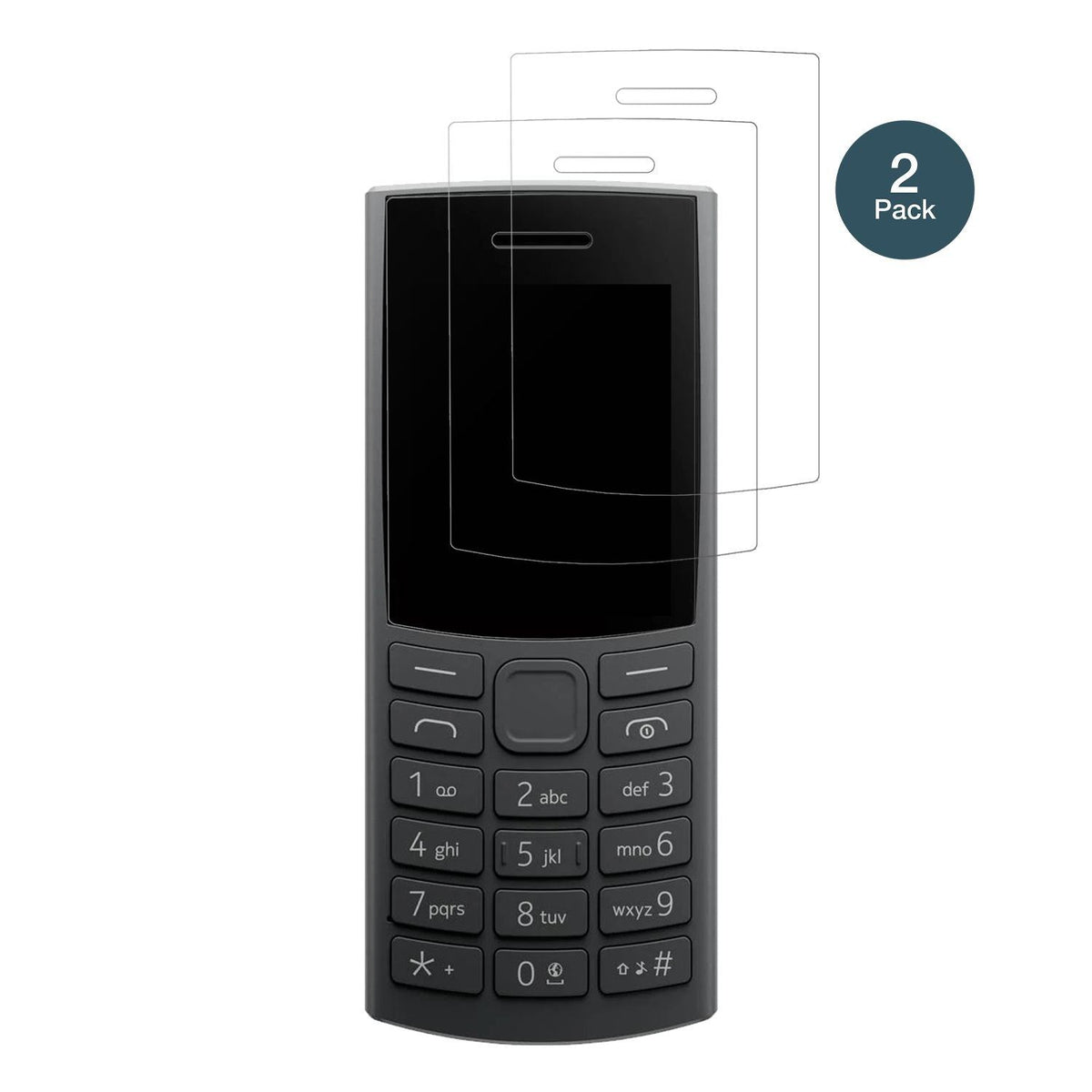 2x 9H Schutzfolie matt für Nokia 105 2G Edition 20 (2)