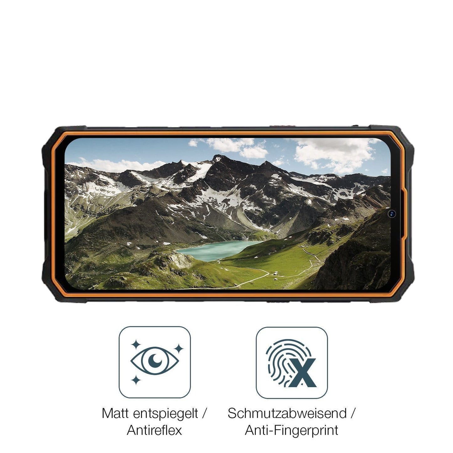2x 9H Schutzfolie matt für Hotwav Cyber 13 Panzerf (5)