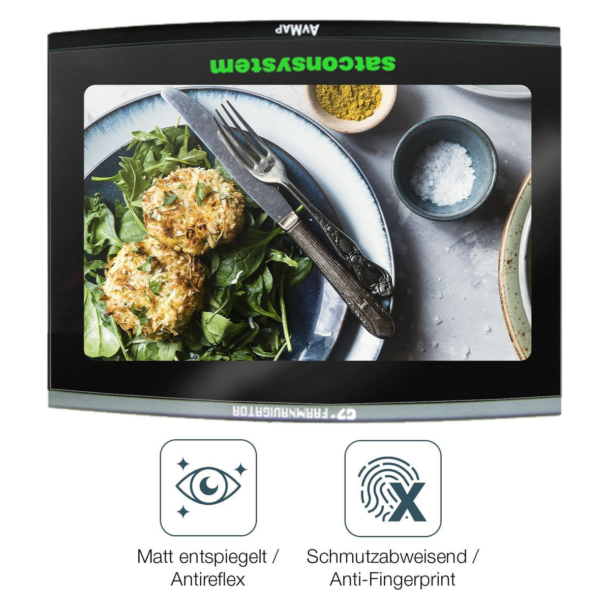 2x 9H Schutzfolie matt für Farmnavigator G7 Ezy Pa (5)